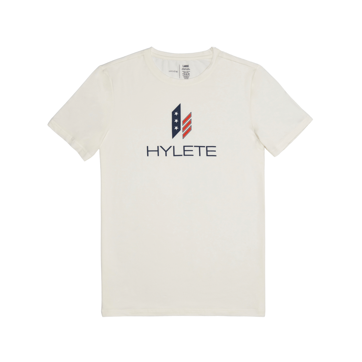 Stacked Nation HY-Blend Crew Tee White